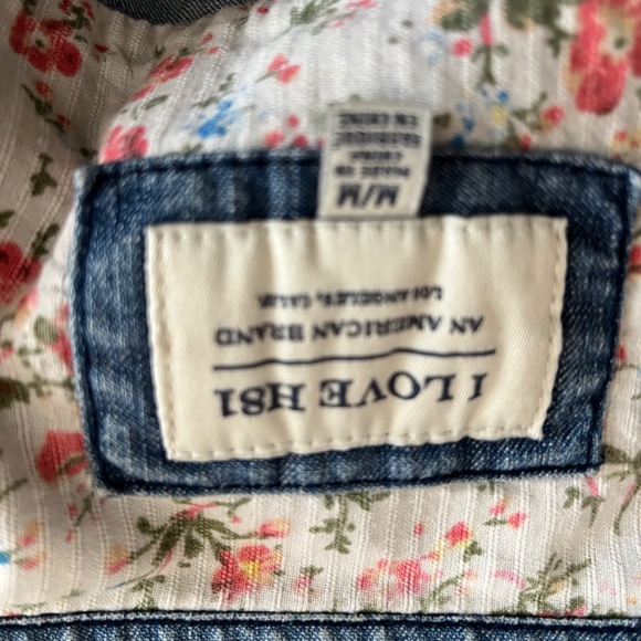 I Love H81 denim size M jacket - Picture 10 of 10